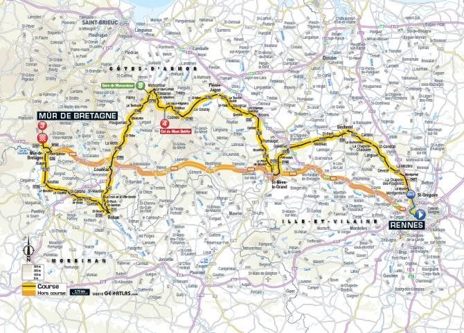 Маршрут 8 этапа Тур де Франс 2015
