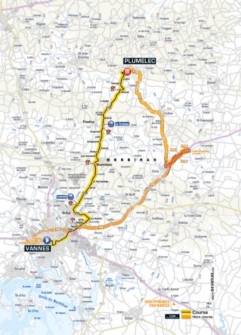 Маршрут 9 этапа Тур де Франс 2015