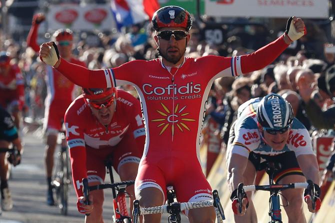 Nacer Bouhanni (Cofidis) выиграл 4 этап на Париж - Ницца (Getty Images Sport)