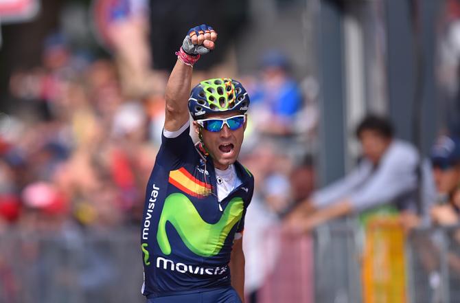 Алехандро Вальверде (Movistar) выиграл 16-й этап в Андало (фото: Tim de Waele/TDWSport.com)