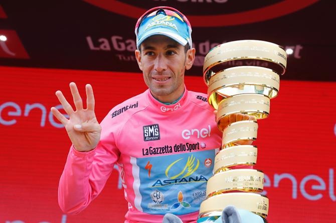 Vincenzo Nibali (Astana) стал победителем Giro d'Italia 2016 (фото: Getty Images Sport)