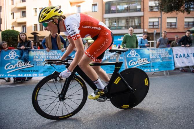 Swiss champion Doris Schweizer (Cylance Pro Cycling) (фото: Velofocus)
