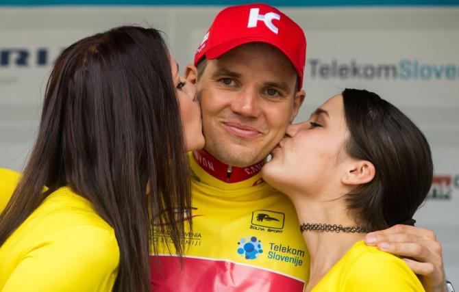 Рейн Таарамяэ (Катюша) 2 место на 3 этапе Тура Словении 2016 (фото: SPORTIDA/Tour of Slovenia)