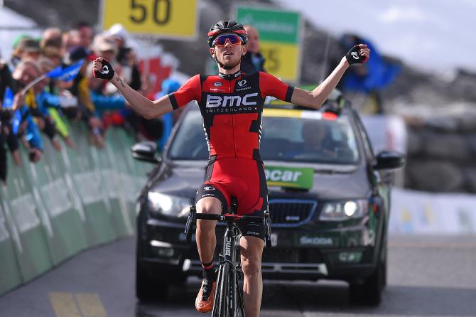 Tejay van Garderen (BMC) wins stage 7 of the Tour de Suisse (фото: Tim de Waele/TDWSport.com)