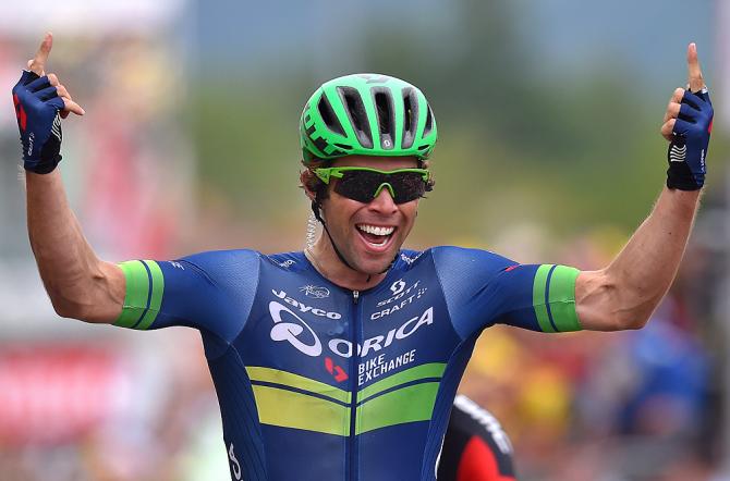 Майкл Мэттьюс (Orica-BikeExchange) одержал победу на 10 этапе Тур де Франс (фото: Tim de Waele/TDWSport.com)