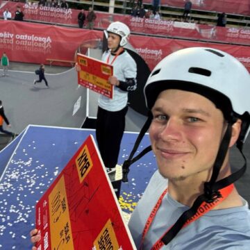 Никита Фоминов второй, Любишкин — третий на Международных соревнованиях по BMX фристайлу