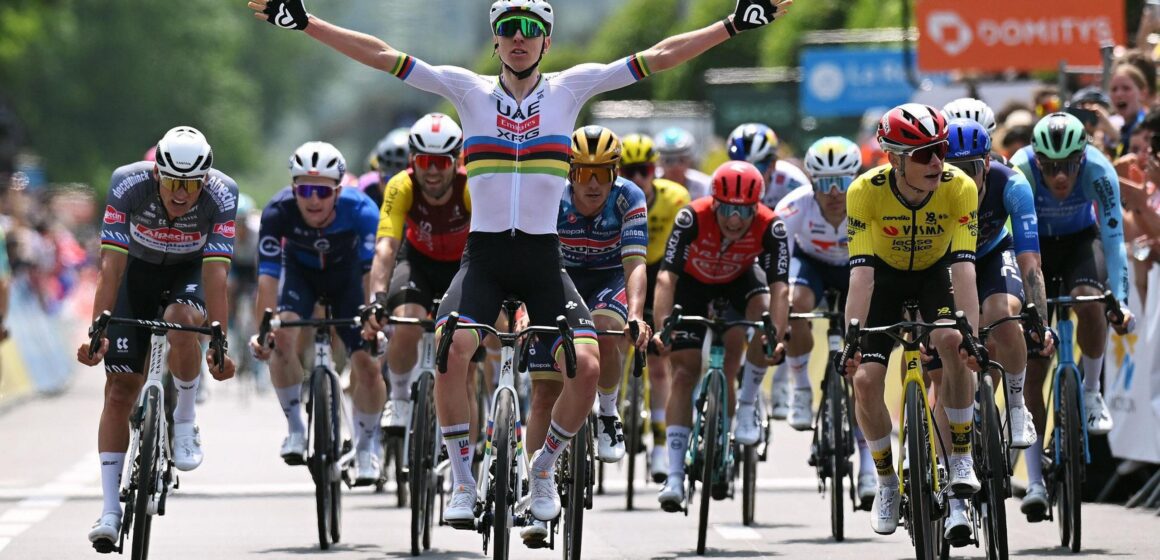 Pogacar выигрывает начальный этап критерия дю -дофина