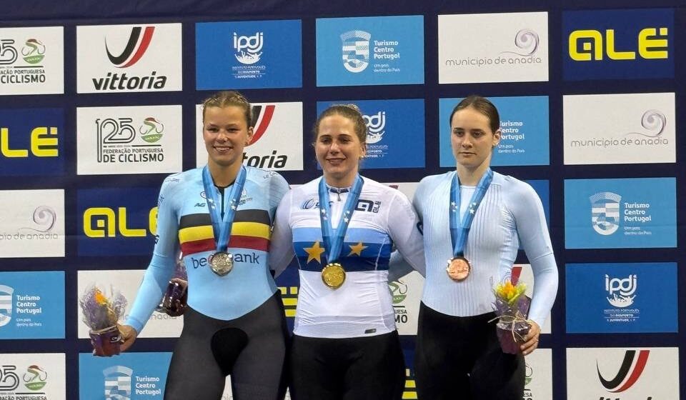 Чертихина завоевала бронзу в спринте чемпионата Европы на треке среди юниоров