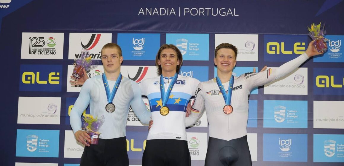 Российские велогонщики завоевали три медали на чемпионате Европы по велоспорту на треке среди юниоров в Анадии!