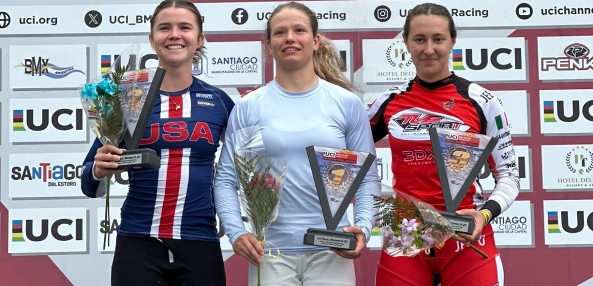 04ed28dd20770954ff181822cbb7460f Александра Симашкина одержала победу на шестом этапе Кубка мира U‑23 по ВМХ‑гонкам