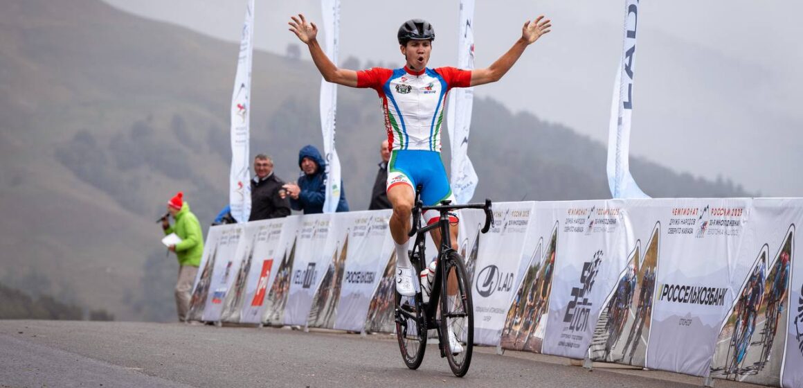 Первый на шестом горном «королевском» этапе «Дружбы народов Северного Кавказа» — Максим Мишанков