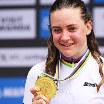 Backstedt претендует на золото в гонке на время до 23 лет на Worlds