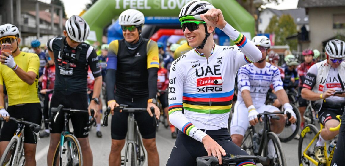 Что происходит, когда Pogacar дает вам фору?