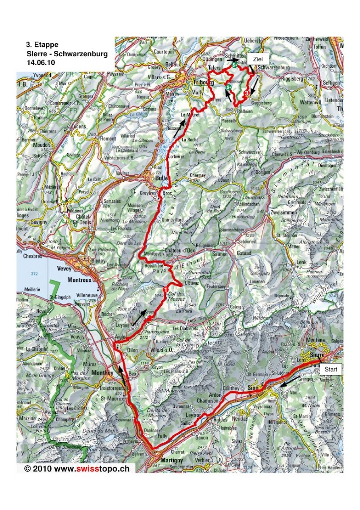 Тур Швейцарии 2010 3 этап