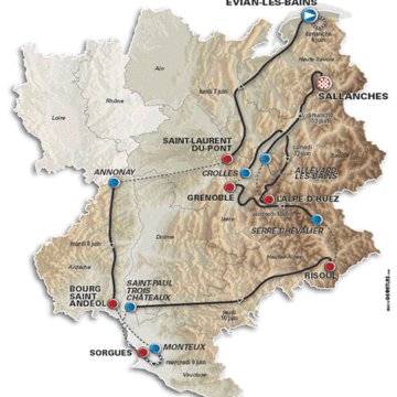 parcours1 Критериум Дофинэ-Либере 2010 пролог