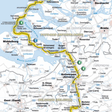 CARTE-11 Тур де Франс 2010 1 этап