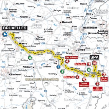 CARTE-21 Тур де Франс 2010 2 этап