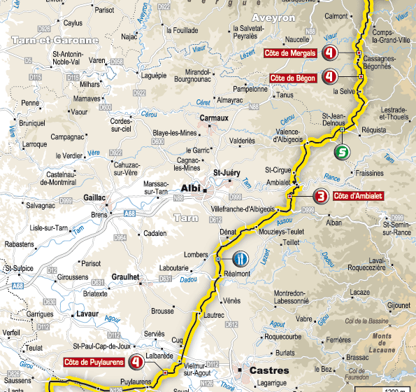 Тур де Франс 2010 13 этап