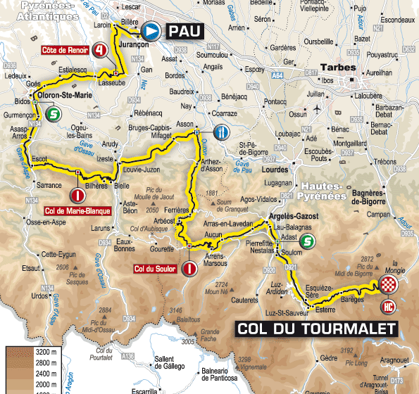 Тур де Франс 2010 17 этап