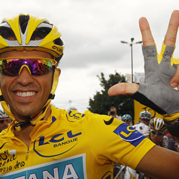 2173073 Альберто Контадора уличили в применении допинга.