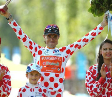 Самуэль Санчес (Euskaltel-Euskadi) выиграл гороховую майку на Тур де Франс 2011