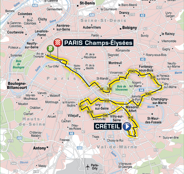 Tour de France 2011 / Тур де Франс 2011 21 этап превью