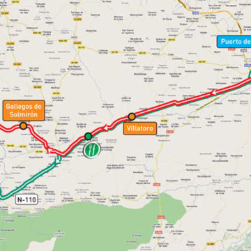 mapa91 Вуэльта / Vuelta 2011 9 этап превью