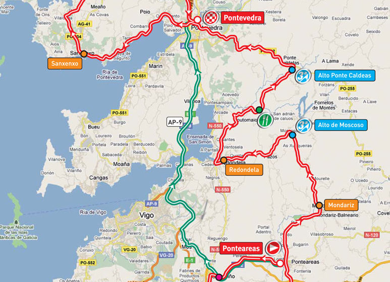 Вуэльта / Vuelta 2011 12 этап превью