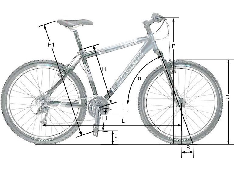 Выбор размера рамы велосипеда