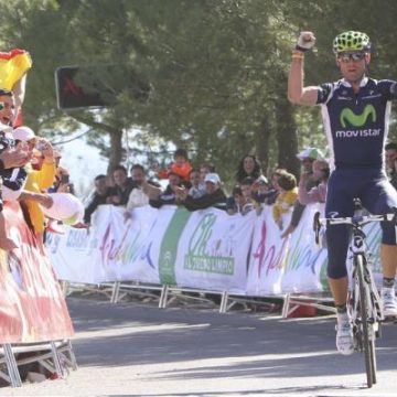 Alejandro-Valverde-28Movistar-291 Вуэльта Андалусии/Рута дель Соль/Vuelta a Andalucia Ruta Ciclista Del Sol 2012 2 этап
