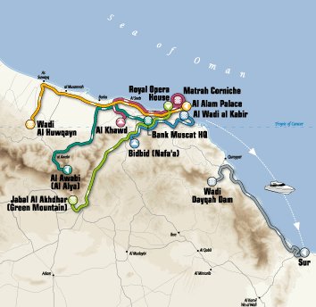 carte1 Тур Омана/Tour of Oman Превью
