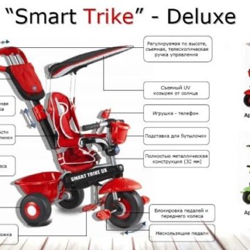 deluxe2 Велосипед Smart Trike Deluxe 3 в 1