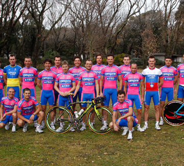 Состав Lampre-ISD на Джиро д’Италия/Giro d’Italia 2012