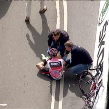 Тейлор Финни упал на 3 этапе Джиро д’Италия/Giro d’Italia 2012