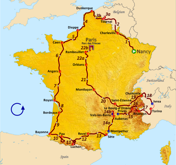История Тур де Франс/Tour de France 1966