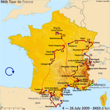 2009_Tour_de_France1 История Тур де Франс/Tour de France 2009
