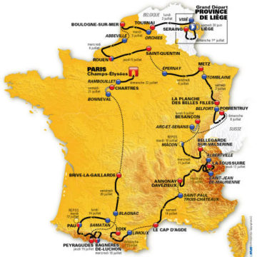 Тур де Франс/Tour de France 2012 Составы команд