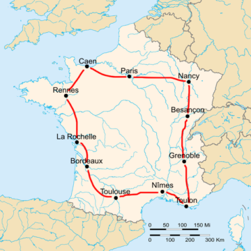 История Тур де Франс/Tour de France 1905