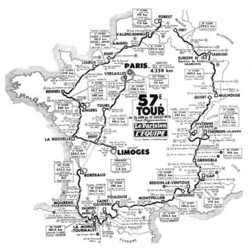 История Тур де Франс/Tour de France 1970