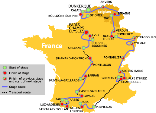 Tour-de-France-20011 История Тур де Франс/Tour de France 2001