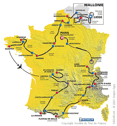 История Тур де Франс/Tour de France 2004