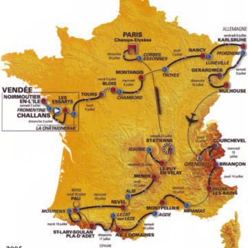 История Тур де Франс/Tour de France 2005