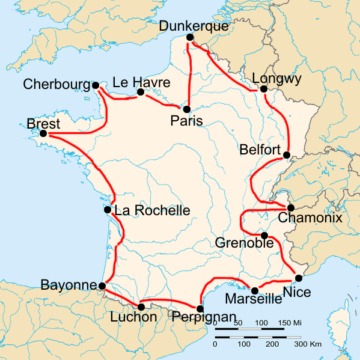 История Тур де Франс/Tour de France 1912