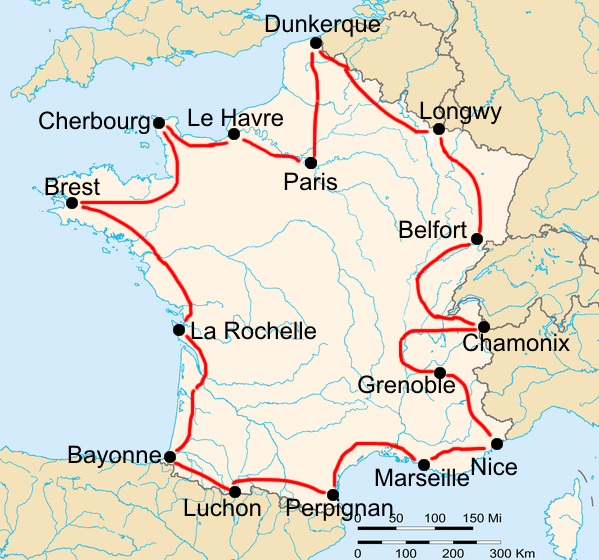 История Тур де Франс/Tour de France 1911