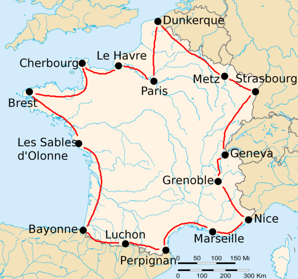 История Тур де Франс/Tour de France 1919