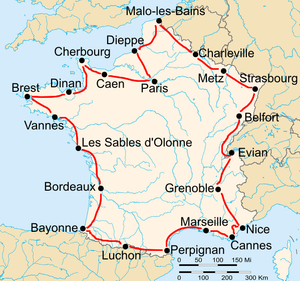 История Тур де Франс/Tour de France 1929