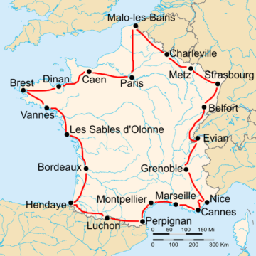 История Тур де Франс/Tour de France 1930