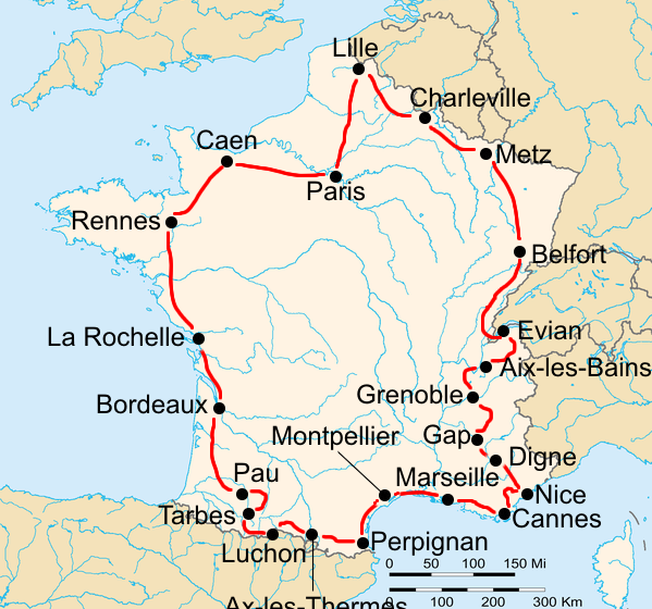 История Тур де Франс/Tour de France 1933