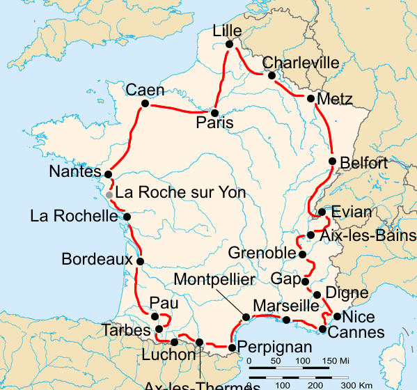 История Тур де Франс/Tour de France 1934