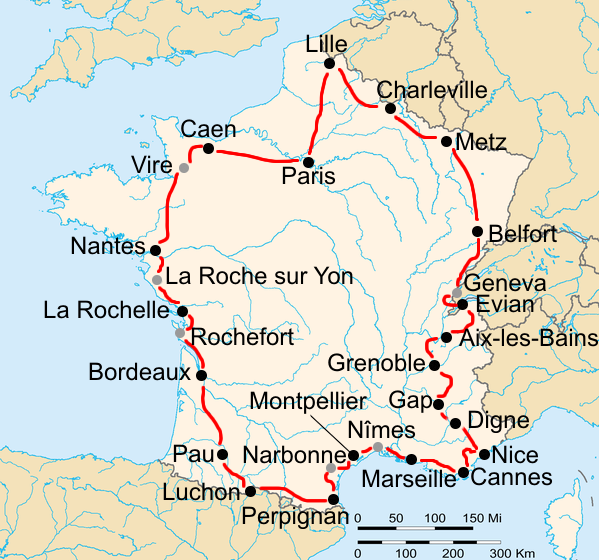 История Тур де Франс/Tour de France 1935